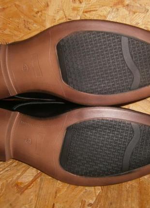 Туфлі чоловічі класика ошатні повсякденні натуральна шкіра шнурівка5 фото