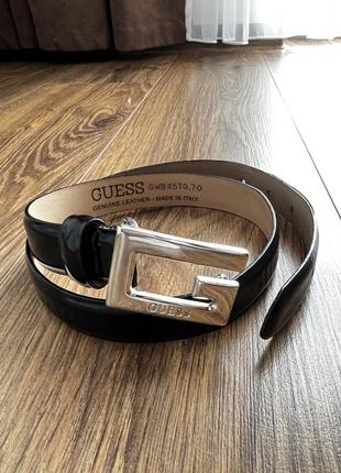 Брендовый классический ремень guess