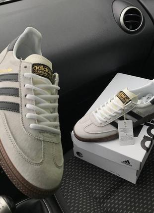 Мужские кроссовки adidas spezial handball white