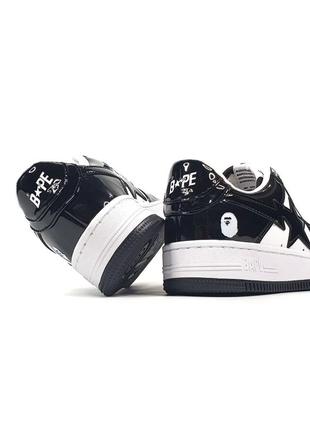 Женские кроссовки bape sta m2 patent люкс качество