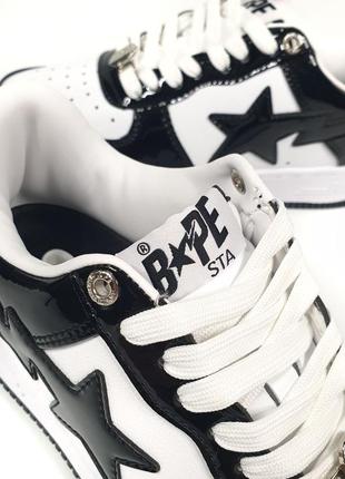Женские кроссовки bape sta m2 patent люкс качество