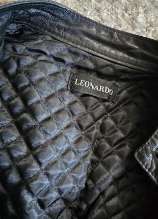 Розпродаж! куртка шкіряна італія тонка м'яка шкіра люксової якості чорна6 фото