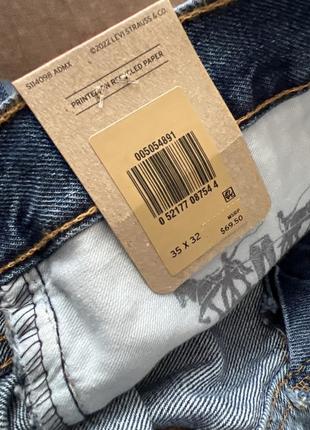 Джинси levis 505 regular 35*32 оригінал4 фото