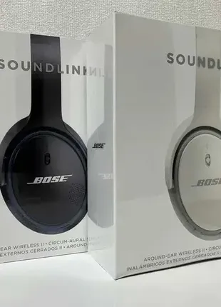 Навушники bose soundlink around-ear ii black / white