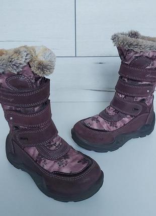 Зимові чоботи primigi gore-tex для дівчинки розмір 295 фото