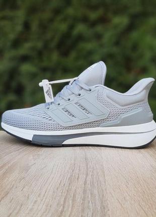 Чоловічі кросівки | adidas eq21 run | сірі | текстиль, :421 фото