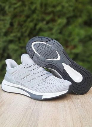 Чоловічі кросівки | adidas eq21 run | сірі | текстиль, :423 фото