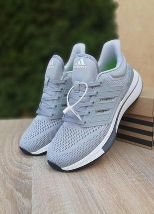 Чоловічі кросівки | adidas eq21 run | сірі | текстиль, :422 фото