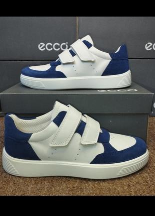 Кеды кожаные ecco street 1