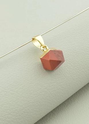 Кулон яшма 12x8мм.