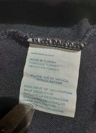 Шерстяной базовый джемпер пуловер шерсть премиум бренд7 фото