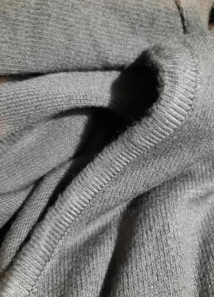 Шерстяной базовый джемпер пуловер шерсть премиум бренд3 фото