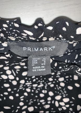 Длинное платье платье в горошек новое primark 12 m-l4 фото