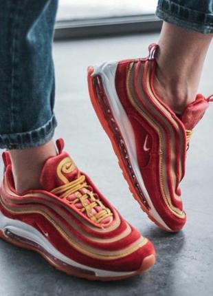 Шикарные кроссовки nike air max 97 dusty peach кросівки2 фото