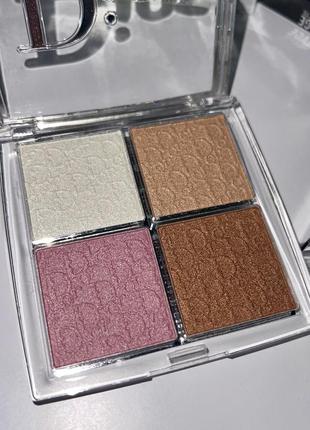 Хайлайтер діор dior backstage glow face palette  001 universal3 фото