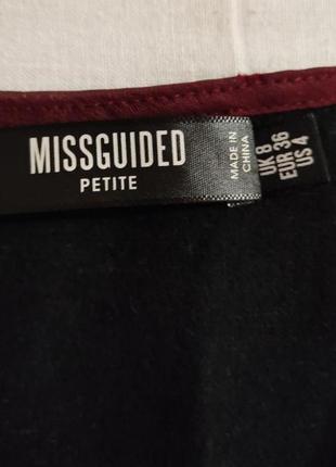 Ромпер из экокожи missguided petite  раз. 423 фото