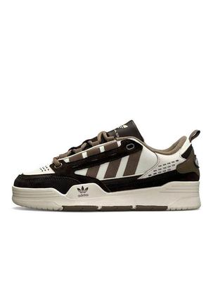 Мужские кроссовки adidas originals adi2000 brown5 фото