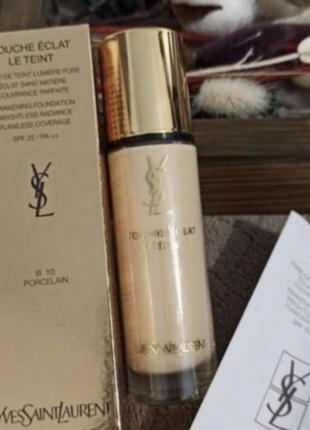 Тональная основа yves saint laurent touch eclat le teint spf 22/pa ++