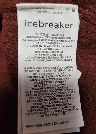 Вовняний джемпер icebreaker.7 фото