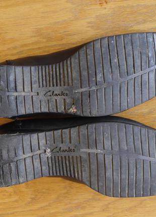 Туфлі шкіряні розмір 5 1/2 на 39 стелька 26 см clarks4 фото