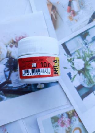 Хна для біо тату та брів червона nila 10 г