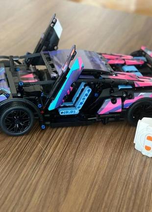 Конструктор technic електричний lamborghini sián fkp 37 (1314 деталей)