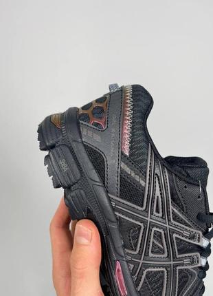 Мужские кроссовки черные в стиле asics gel-kahana black7 фото