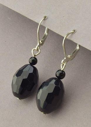 Серьги женские модные элегантные чешский хрусталь