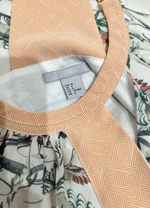 Оригинальная блуза h&amp;m, размер 38, м/с4 фото