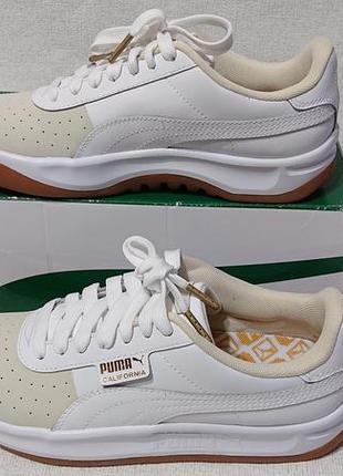 Женские кеды сникерсы кроссовки puma california exotic us 8.5 38-39 кожа кросы