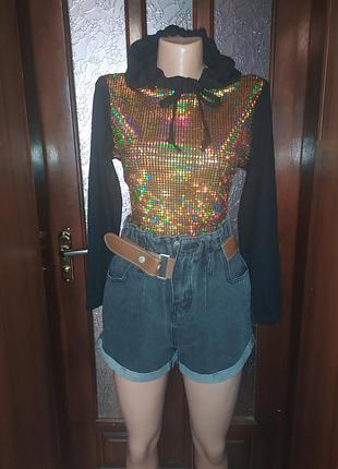 Джинсовые шорты с,м,л.-черные,с,м-графит.