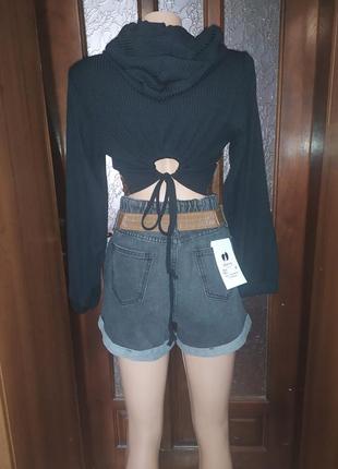 Джинсовые шорты с,м,л.-черные,с,м-графит.