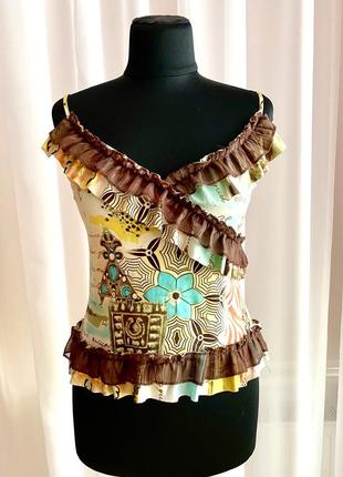 Майка топ красивый р. m-l