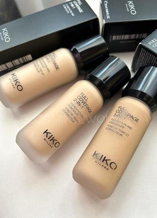 Тональная основа kiko milano