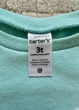 Свитшот для девочки, carter’s, 3 года4 фото