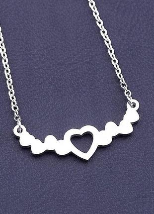 Підвіска 'stainless steel' біжутерний сплав2,6 г.