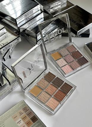 Палетка теней диор dior backstage eye palette 001 002