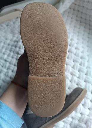 Демісезонні baren schuhe чобітки для дівчинки 30 розмір замша5 фото