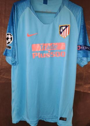 Спорт оригинальная футбольная футболка nike atletico madrid 2018/19.kalinic.

.хл2 фото