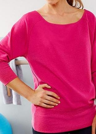 Яркий свитшот с тонким флисом вискоза германия