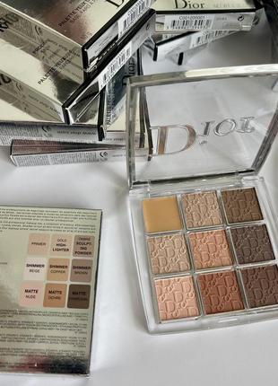 Тени диор dior backstage eye palette 001