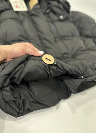 Куртка в стиле loewe укороченная теплая курточка пуховик6 фото