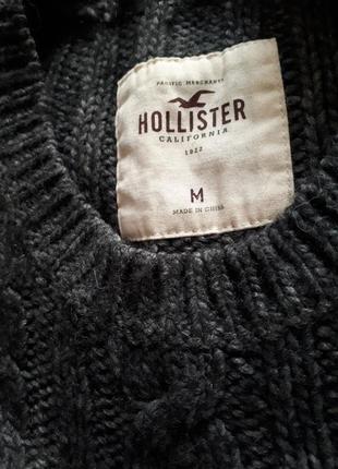 Hollister серый свитер шерстяной p s m4 фото