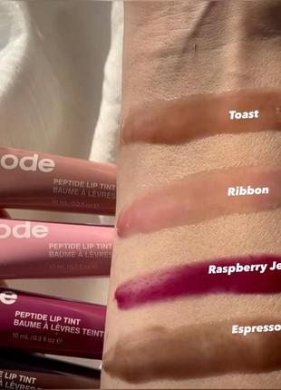 Rhode peptide lip tint toast блиск тінт для губ3 фото