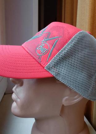 Кепка бейсболка buff trucker cap kaila coral6 фото