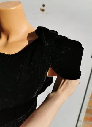 Оксамитове плаття з віскози міді для вагітних limited collection maternity3 фото