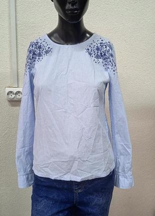 Женская рубашка ,блузка с вышивкой5 фото