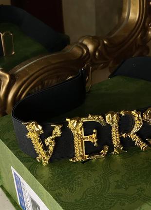 Versace пояс ремінь на резинці2 фото