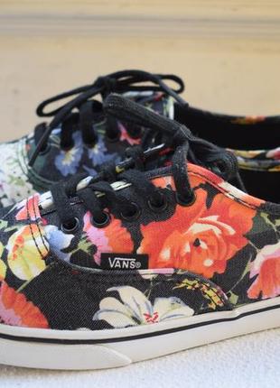 Летние туфли слипоны мокасины кеды низкие вансы vans р. 40 26 см