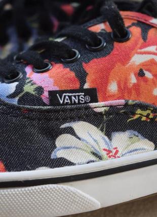 Летние туфли слипоны мокасины кеды низкие вансы vans р. 40 26 см8 фото